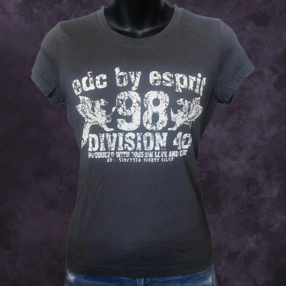 Esprit Grunge Baby Tee - Picture 2 of 5